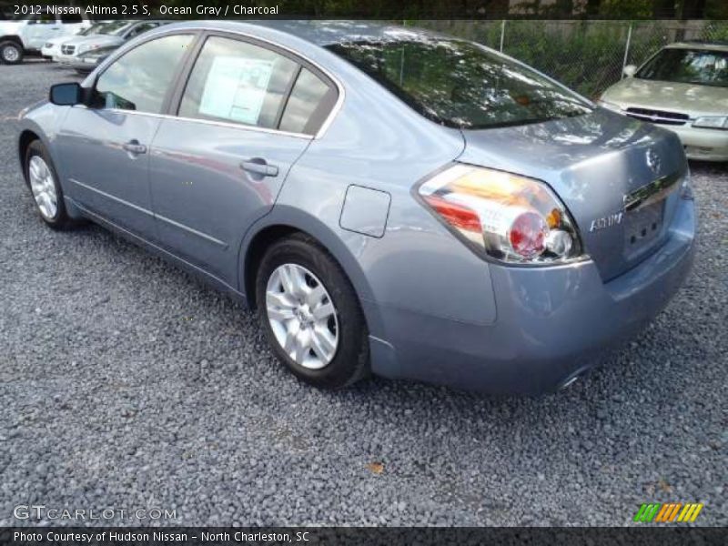 Ocean Gray / Charcoal 2012 Nissan Altima 2.5 S