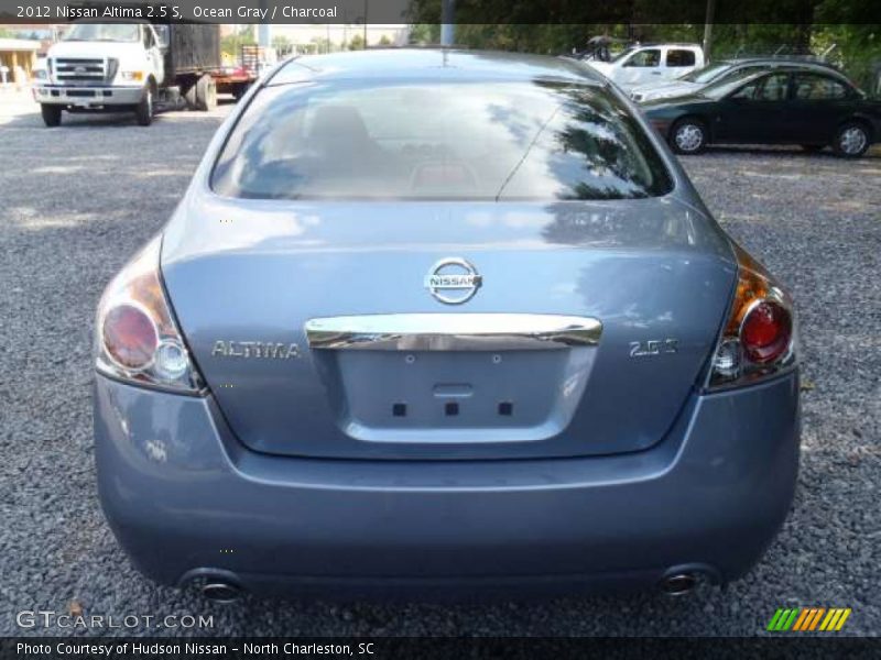 Ocean Gray / Charcoal 2012 Nissan Altima 2.5 S