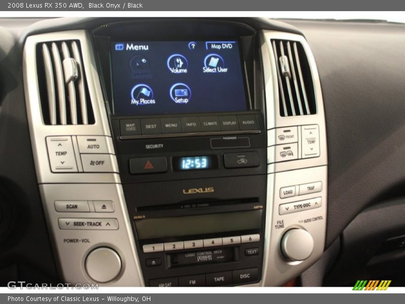 Black Onyx / Black 2008 Lexus RX 350 AWD