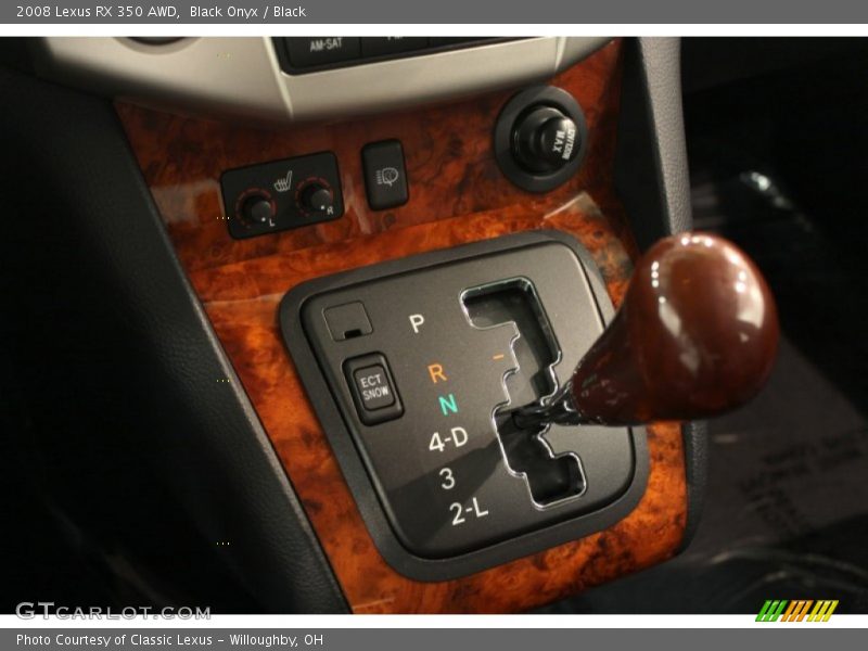 Black Onyx / Black 2008 Lexus RX 350 AWD
