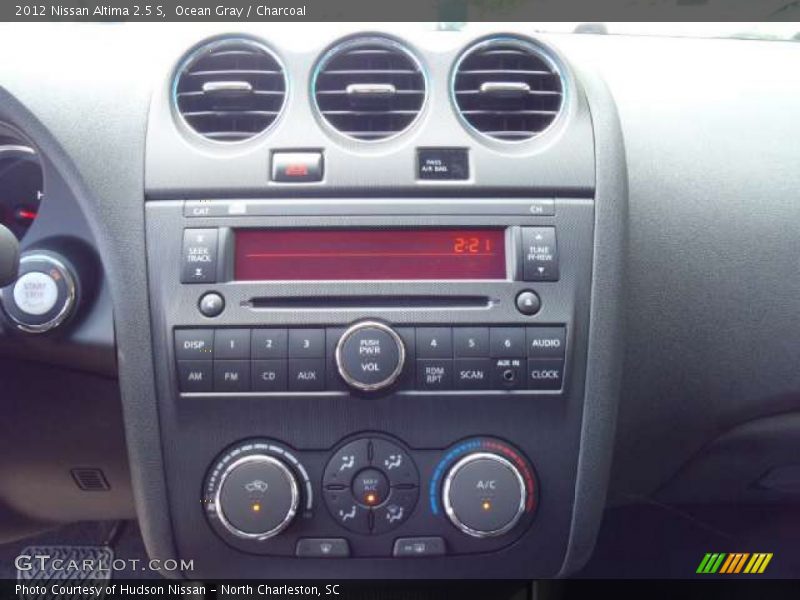 Ocean Gray / Charcoal 2012 Nissan Altima 2.5 S