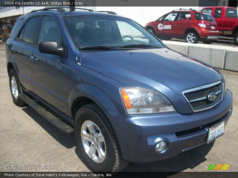 Indigo Blue / Gray 2006 Kia Sorento LX 4x4