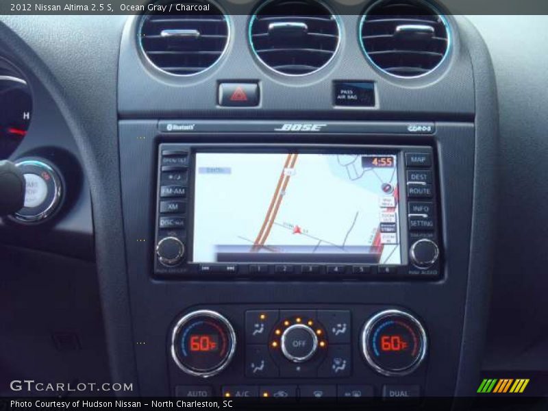 Ocean Gray / Charcoal 2012 Nissan Altima 2.5 S