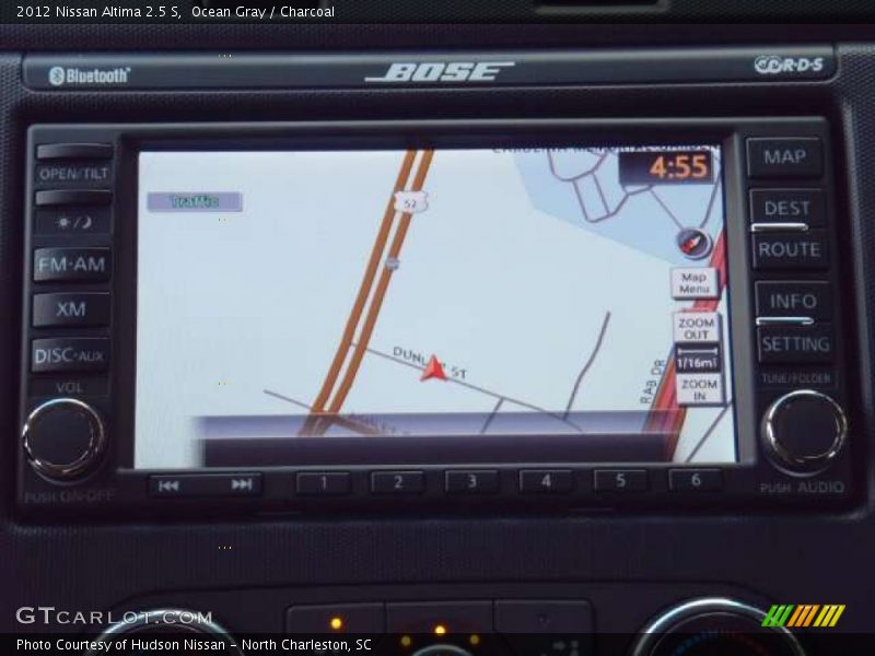 Ocean Gray / Charcoal 2012 Nissan Altima 2.5 S