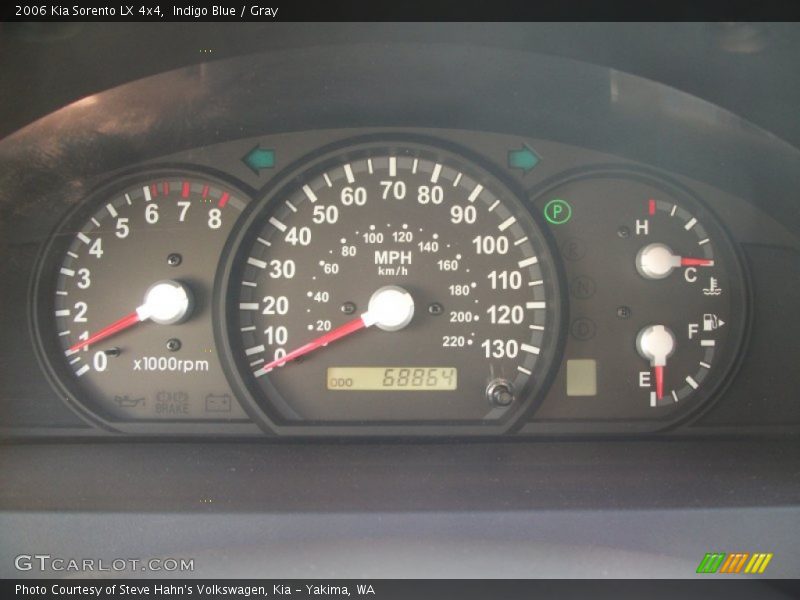 Indigo Blue / Gray 2006 Kia Sorento LX 4x4
