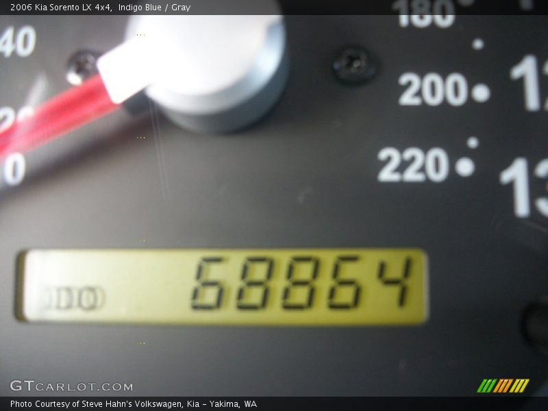 Indigo Blue / Gray 2006 Kia Sorento LX 4x4