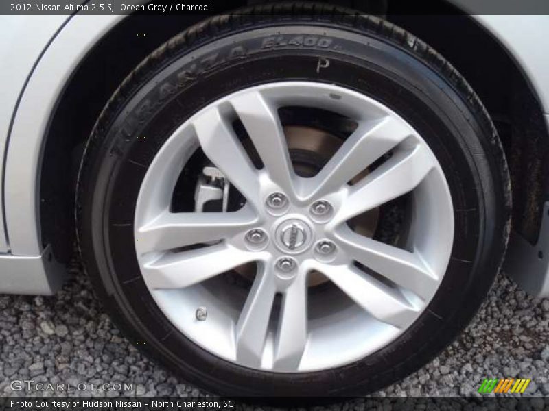 Ocean Gray / Charcoal 2012 Nissan Altima 2.5 S