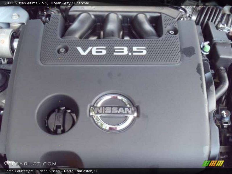 Ocean Gray / Charcoal 2012 Nissan Altima 2.5 S