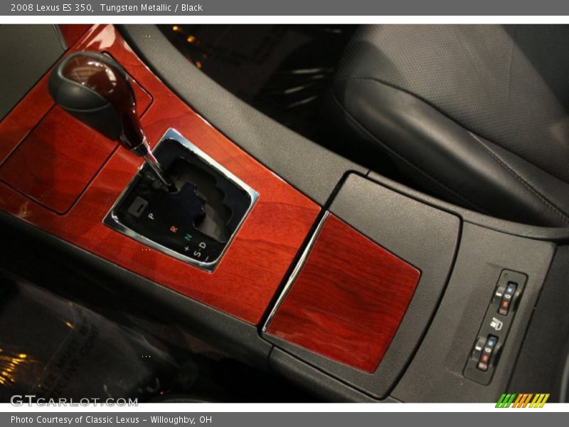 Tungsten Metallic / Black 2008 Lexus ES 350