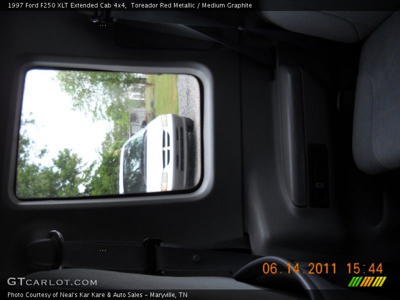 Toreador Red Metallic / Medium Graphite 1997 Ford F250 XLT Extended Cab 4x4