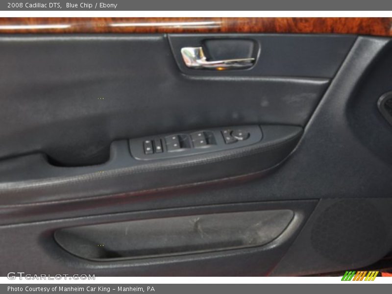 Blue Chip / Ebony 2008 Cadillac DTS
