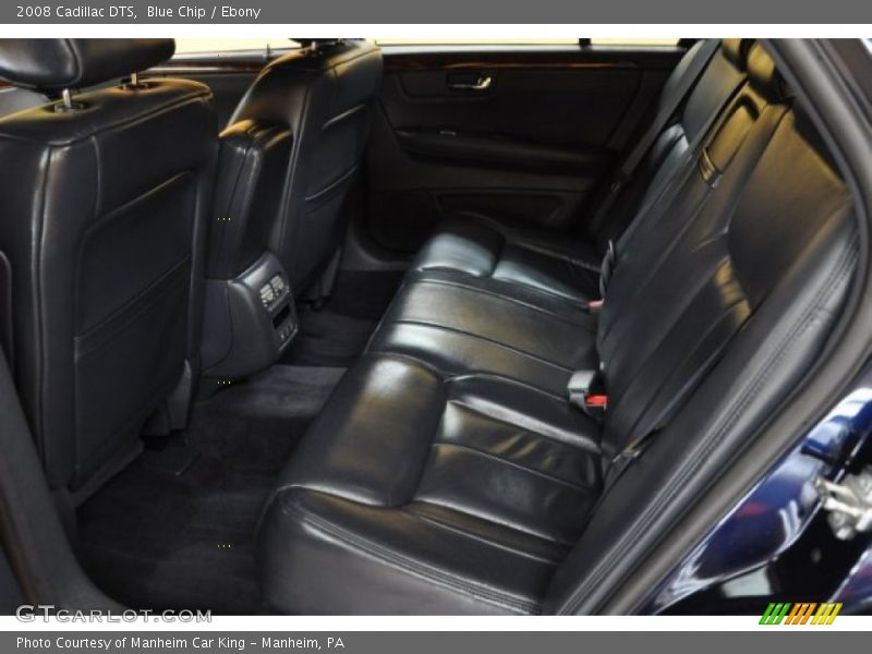 Blue Chip / Ebony 2008 Cadillac DTS