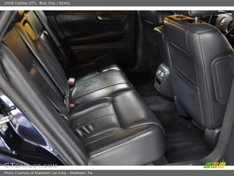 Blue Chip / Ebony 2008 Cadillac DTS