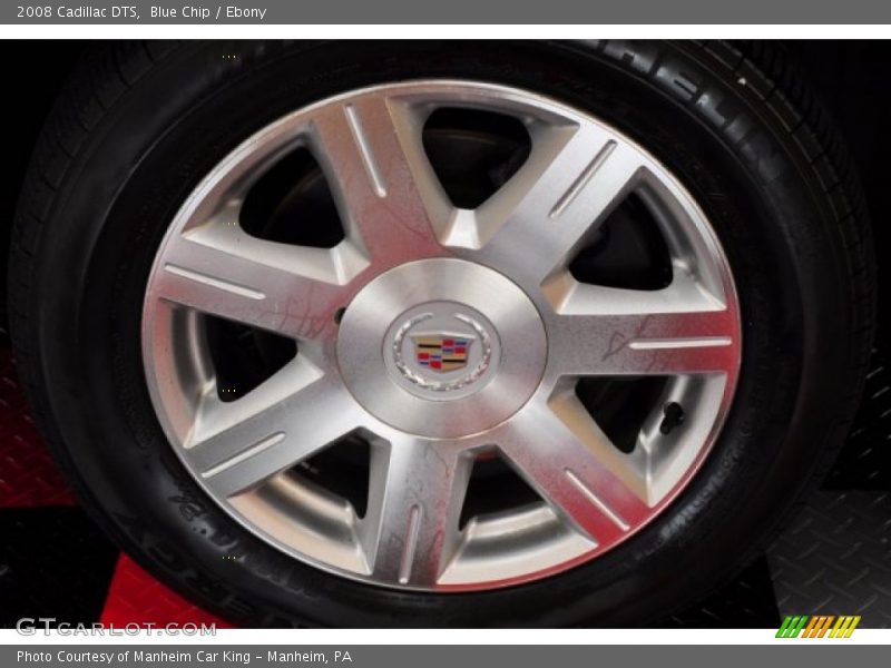 Blue Chip / Ebony 2008 Cadillac DTS