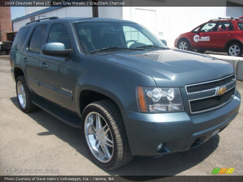 Dark Gray Metallic / Gray/Dark Charcoal 2004 Chevrolet Tahoe LT