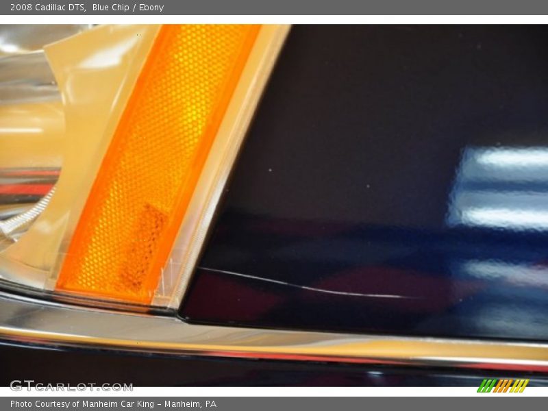 Blue Chip / Ebony 2008 Cadillac DTS