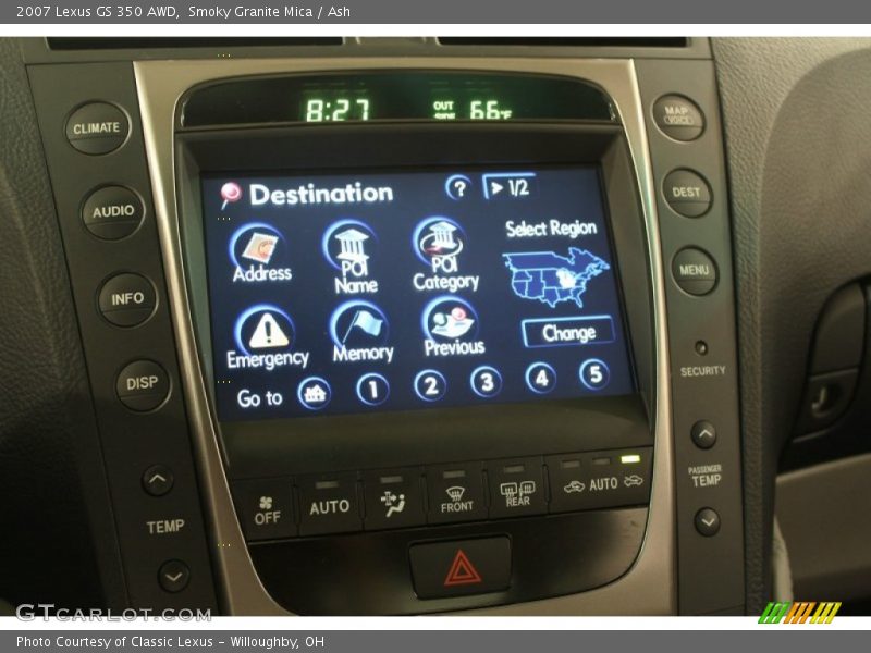 Smoky Granite Mica / Ash 2007 Lexus GS 350 AWD