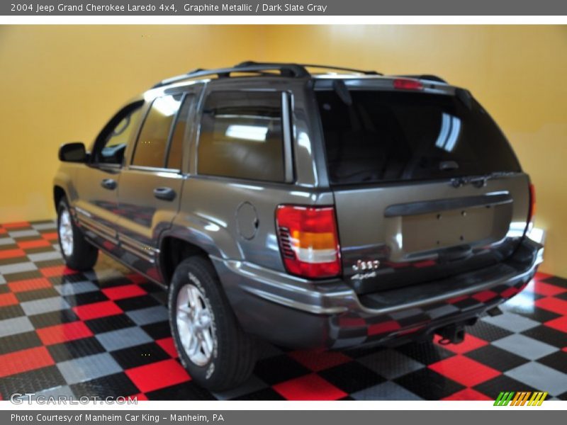 Graphite Metallic / Dark Slate Gray 2004 Jeep Grand Cherokee Laredo 4x4