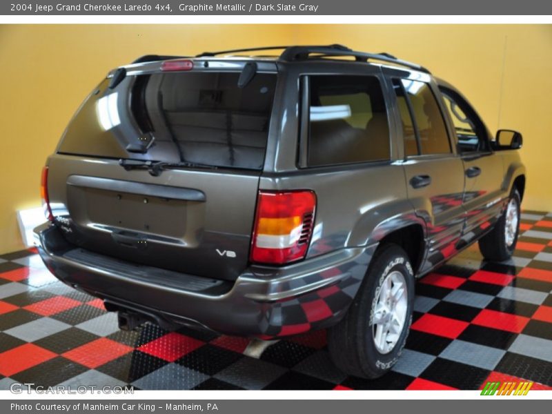 Graphite Metallic / Dark Slate Gray 2004 Jeep Grand Cherokee Laredo 4x4