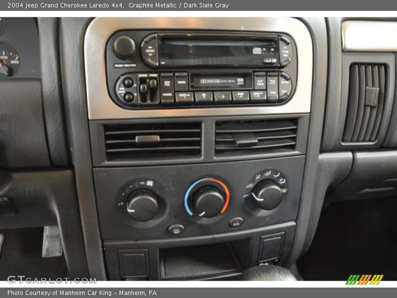 Graphite Metallic / Dark Slate Gray 2004 Jeep Grand Cherokee Laredo 4x4