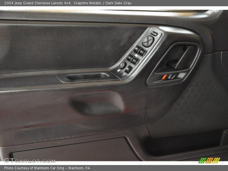 Graphite Metallic / Dark Slate Gray 2004 Jeep Grand Cherokee Laredo 4x4