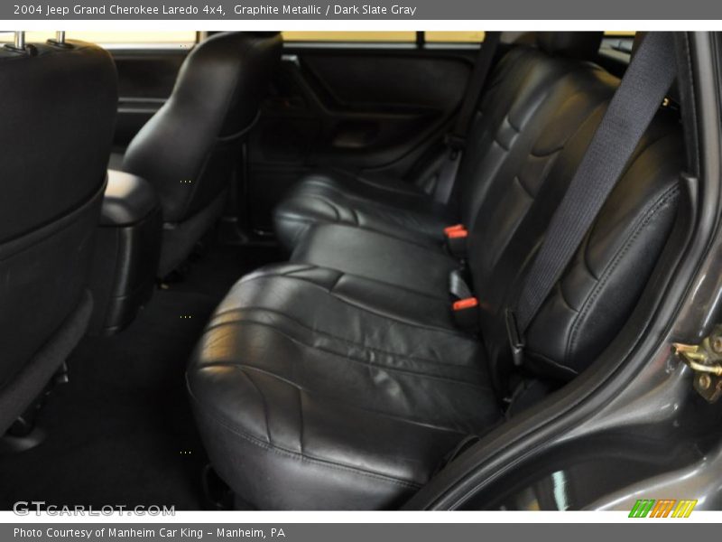 Graphite Metallic / Dark Slate Gray 2004 Jeep Grand Cherokee Laredo 4x4