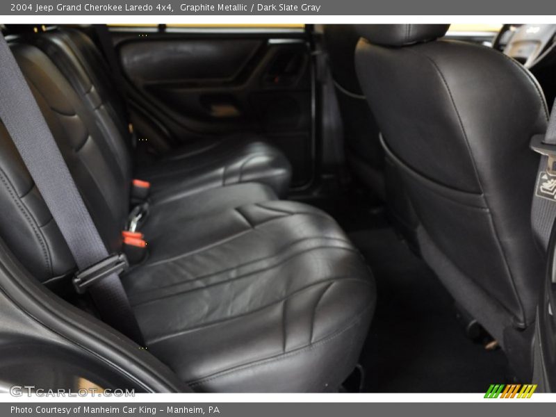 Graphite Metallic / Dark Slate Gray 2004 Jeep Grand Cherokee Laredo 4x4