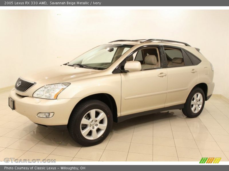 Savannah Beige Metallic / Ivory 2005 Lexus RX 330 AWD