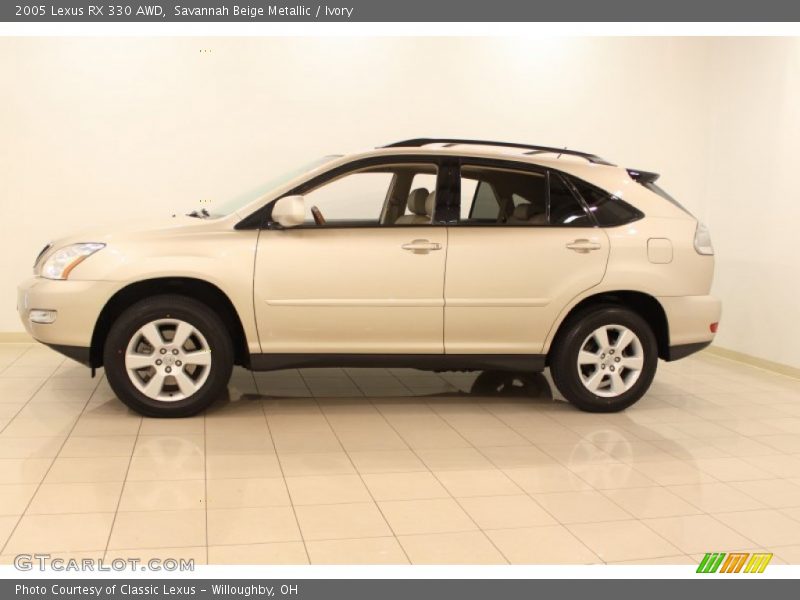 Savannah Beige Metallic / Ivory 2005 Lexus RX 330 AWD