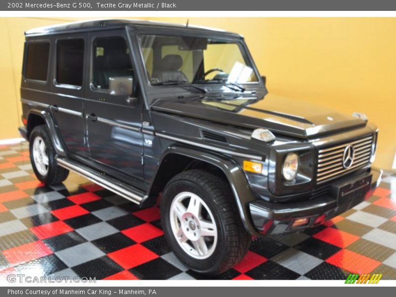 Tectite Gray Metallic / Black 2002 Mercedes-Benz G 500