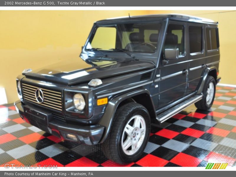 Tectite Gray Metallic / Black 2002 Mercedes-Benz G 500