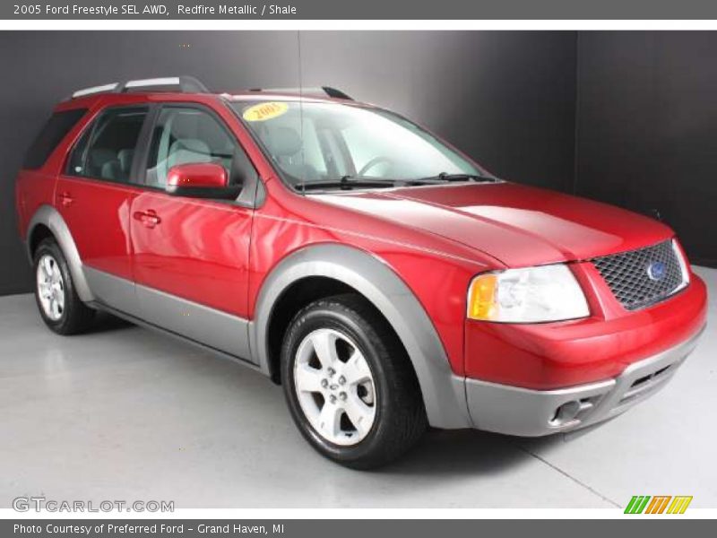 Redfire Metallic / Shale 2005 Ford Freestyle SEL AWD