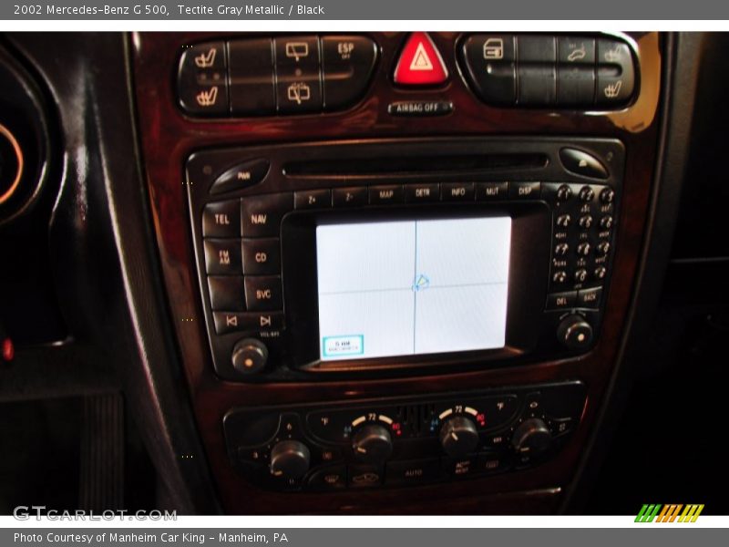 Tectite Gray Metallic / Black 2002 Mercedes-Benz G 500
