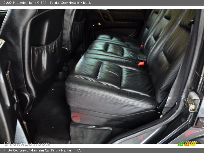 Tectite Gray Metallic / Black 2002 Mercedes-Benz G 500