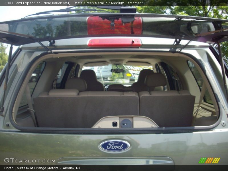 Estate Green Metallic / Medium Parchment 2003 Ford Expedition Eddie Bauer 4x4