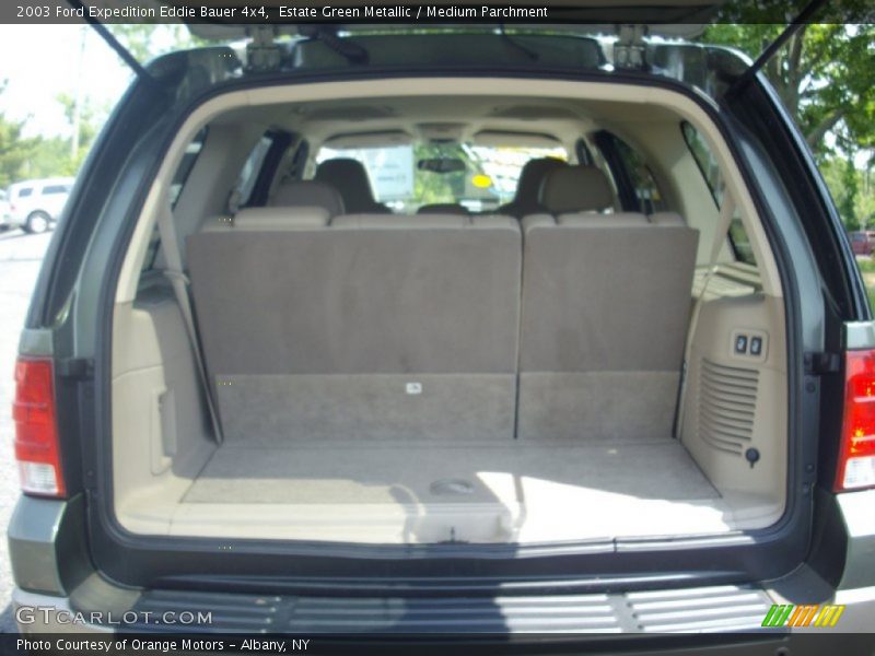 Estate Green Metallic / Medium Parchment 2003 Ford Expedition Eddie Bauer 4x4