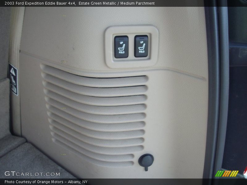 Estate Green Metallic / Medium Parchment 2003 Ford Expedition Eddie Bauer 4x4