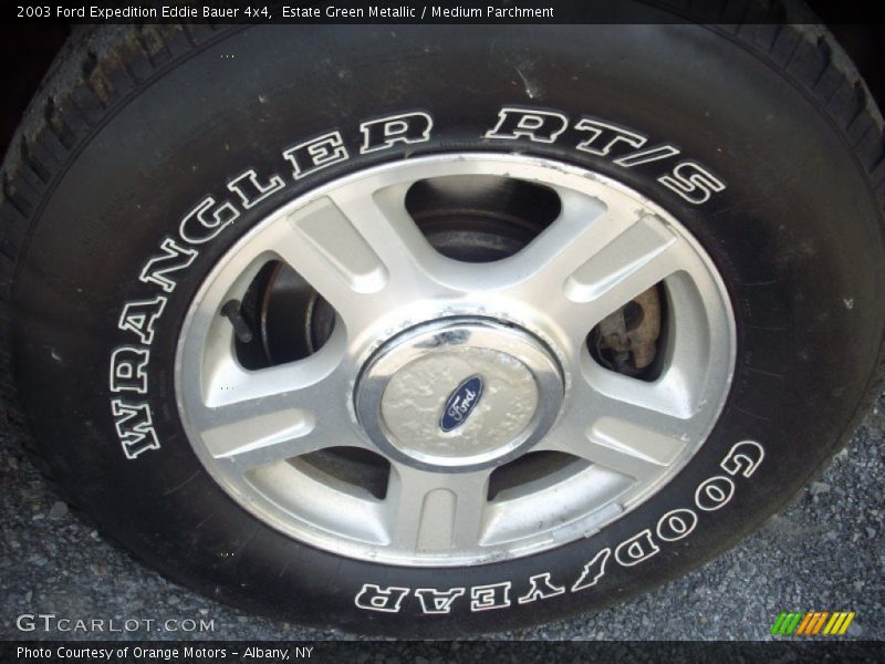 Estate Green Metallic / Medium Parchment 2003 Ford Expedition Eddie Bauer 4x4