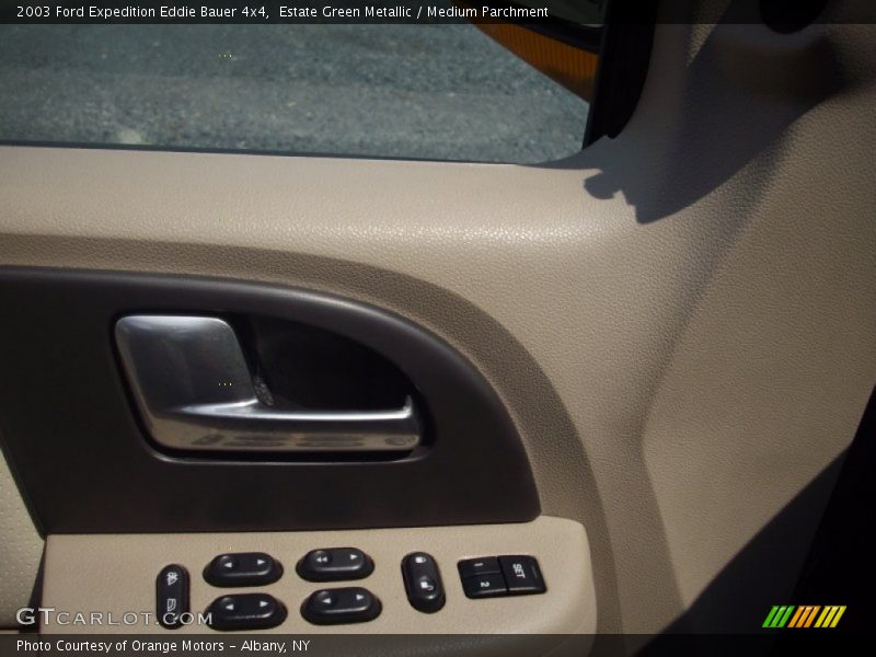 Estate Green Metallic / Medium Parchment 2003 Ford Expedition Eddie Bauer 4x4