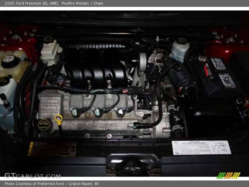 Redfire Metallic / Shale 2005 Ford Freestyle SEL AWD