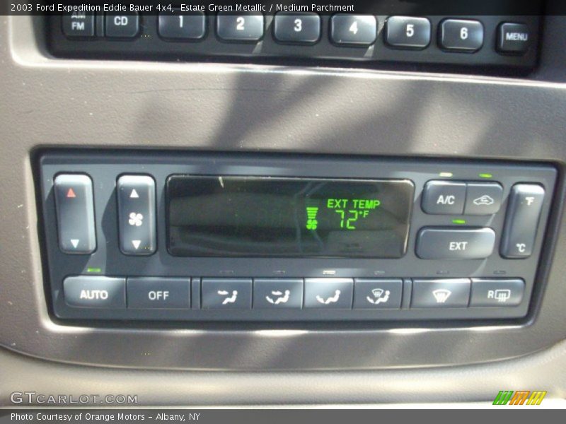Estate Green Metallic / Medium Parchment 2003 Ford Expedition Eddie Bauer 4x4