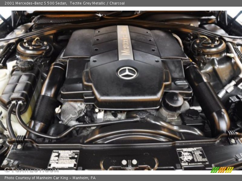 Tectite Grey Metallic / Charcoal 2001 Mercedes-Benz S 500 Sedan
