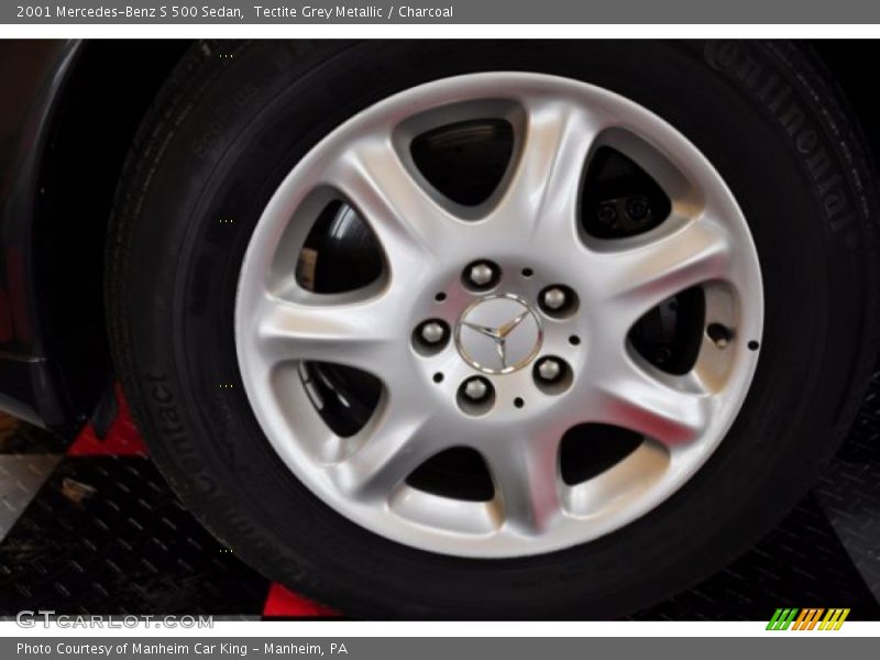 Tectite Grey Metallic / Charcoal 2001 Mercedes-Benz S 500 Sedan