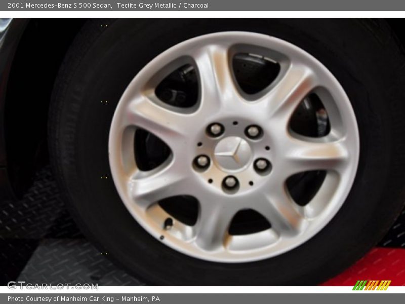 Tectite Grey Metallic / Charcoal 2001 Mercedes-Benz S 500 Sedan