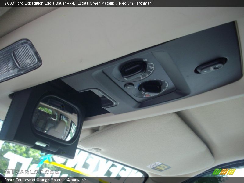 Estate Green Metallic / Medium Parchment 2003 Ford Expedition Eddie Bauer 4x4