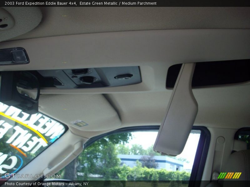 Estate Green Metallic / Medium Parchment 2003 Ford Expedition Eddie Bauer 4x4