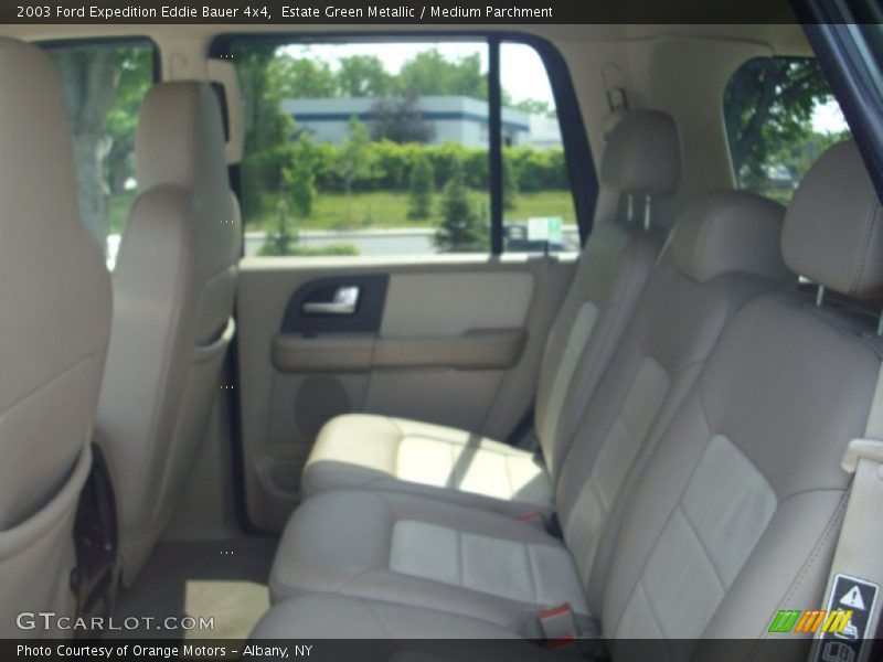 Estate Green Metallic / Medium Parchment 2003 Ford Expedition Eddie Bauer 4x4
