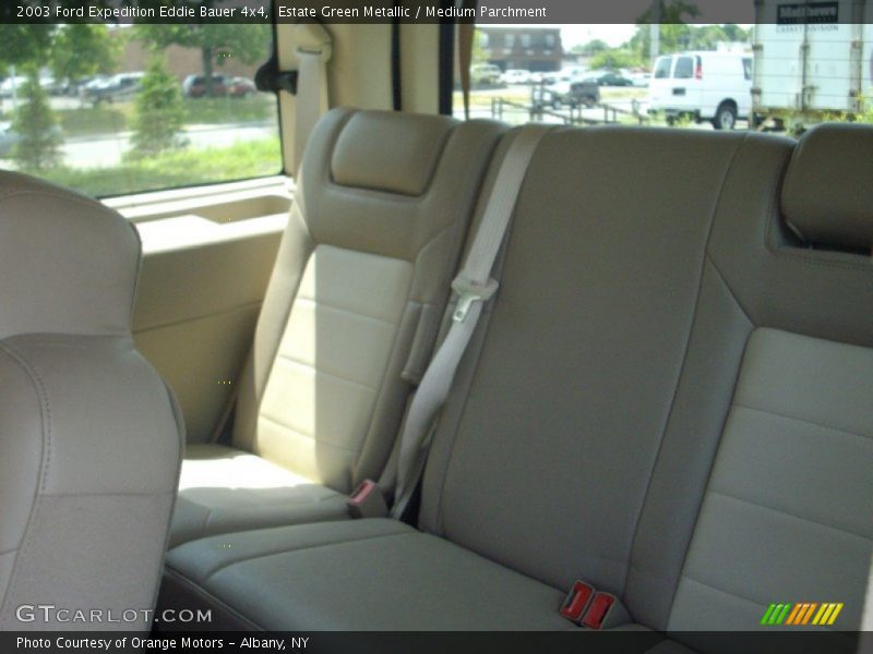 Estate Green Metallic / Medium Parchment 2003 Ford Expedition Eddie Bauer 4x4