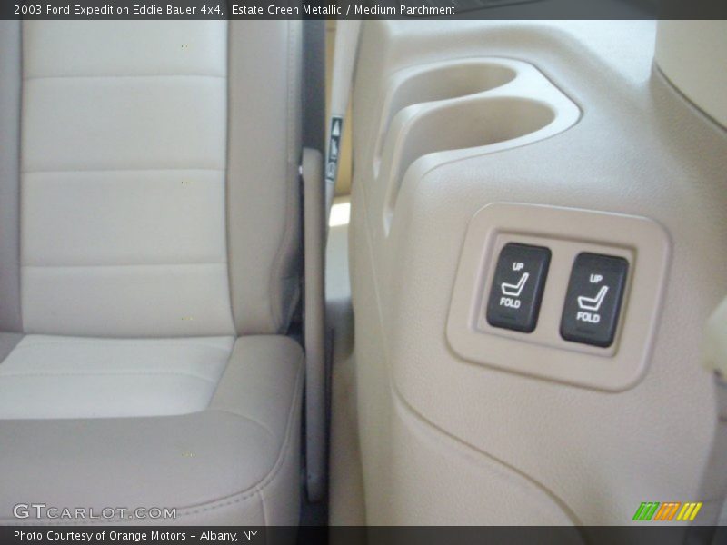 Estate Green Metallic / Medium Parchment 2003 Ford Expedition Eddie Bauer 4x4