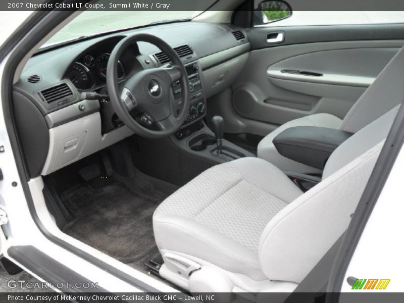  2007 Cobalt LT Coupe Gray Interior